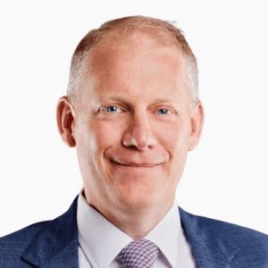 Headshot of David Brock, Vice President of Nuclear Development at SaskPower, speaking at Advancing Nuclear Power Construction 2027