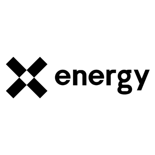 Logo of X-energy, an attending company at Advancing Nuclear Power Construction 2027